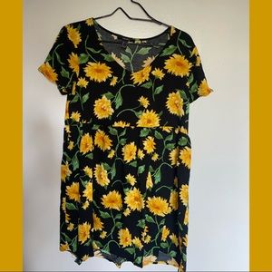 Sunflower Babydoll dress